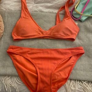 2 piece bathing suit. Top and bottoms haven’t been worn